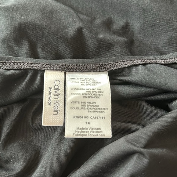 Calvin Klein Black Women's One-Piece Swimsuit - Picture 5 of 5